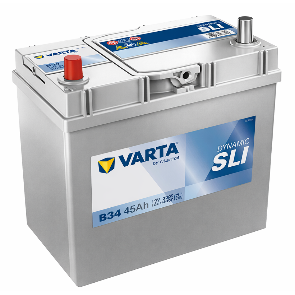 Batería Varta Dynamic SLI B34 45Ah 330A Asia L+ en Valencia